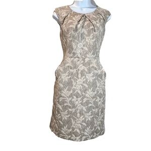 Taylor cap sleeve Dress Gorgeous & Unique Very Flattering Size 2‎ Pockets